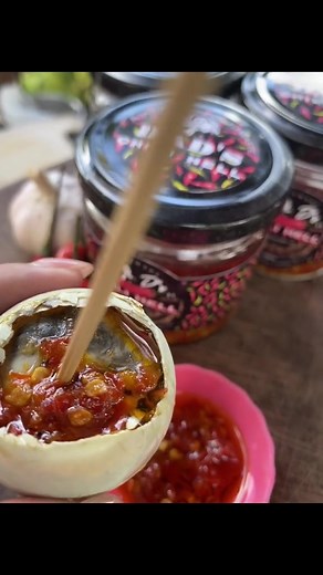 Spicy Grilled Balut Recipe with Dad's Chili Hell Sauce