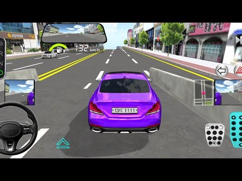 New Purple Mercedes Benz - 3d Driving Class || Car Game #Gameplay #cargame