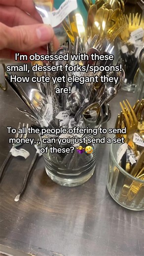 Cute and Elegant Dessert Forks and Spoons for Stylish Dining