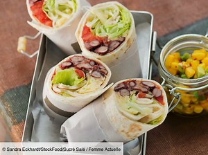 Wrap végétarien aux haricots rouges : découvrez les recettes de cuisine de Femme Actuelle Le MAG