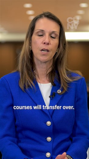 More than half of CUNY bachelor’s graduates started as transfer students. The Transfer Initiative makes credit transfer smoother so you can save time, money, and energy: cuny.edu/TransferInitiative | The City University of New York