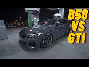 Freshhkiicks BMW M340i vs 500hp GTI