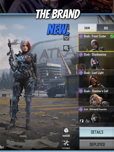 ALL My DUSK Skins #codm #codmobile #callofdutymobile #jhcgaming #jhcgamingyt