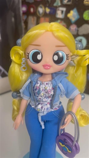 UNBOXING A POWERPUFF GIRL DOLL! | Bubbles LOL OMG DOLL!