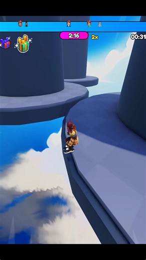 Satisfying SKATING Obby || Roblox #shorts #roblox