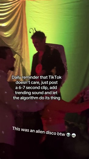 Post something! Anything! Btw this alien disco was so fun | disco