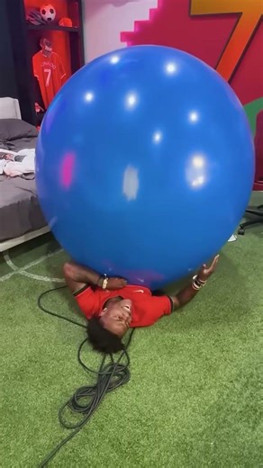 HUMAN BALLOON CHALLENGE #subscribe