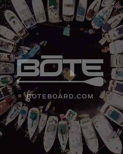 The BOTE Dock is a floating inflatable dock / swim platform. Simple. | BOTE