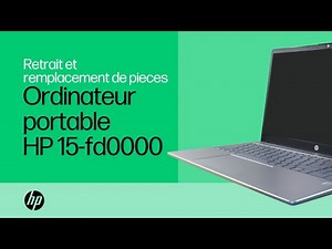 Retirer et replacer des pièces | Ordinateur portable HP 15-fd0000 | HP Support