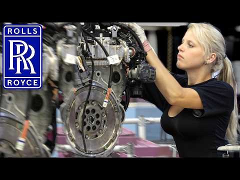Rolls-Royce Assembly line: Mass Production of British SuperCars | Story of Rolls-Royce Manufacturing