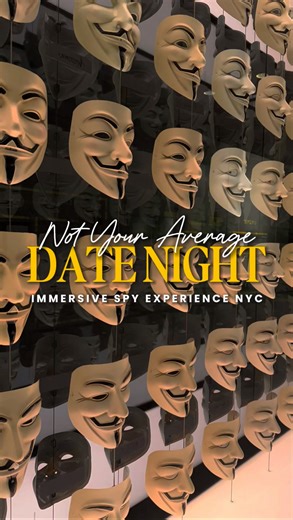 VERONICA | NYC CREATOR | If you want a activity that’s way more fun than dinner and a movie… SPYSCAPE is it. 🕵️‍♀️ It’s an immersive spy experience in where you... | Instagram