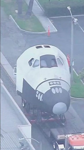 Moving day for space shuttle design model