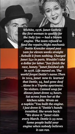 She Fixed the Engine. History Forgot Her. #emotionalstories #shorts