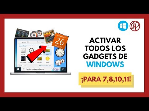 Como ACTIVAR los GADGETS en WINDOWS 2023