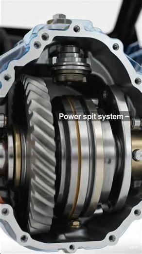 ⚙️ How Car Differential Works in 36 Seconds! (Mind Blowing Engineering) #shorts