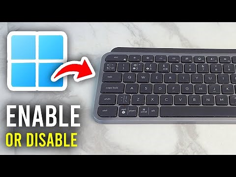 How To Enable and Disable Win Lock - Step By Step