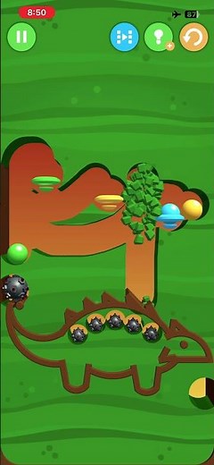 Dig This 615-7 “Jurassic Ball” solution/walkthrough