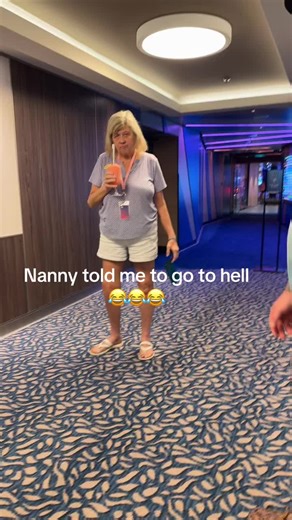 Telling my gram she is flagged 😂 #fyp | the nanny