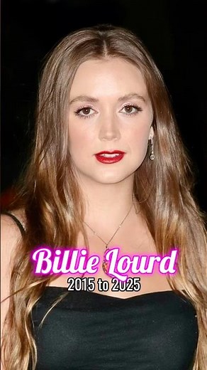 Billie Lourd evolution from 2015 to 2025