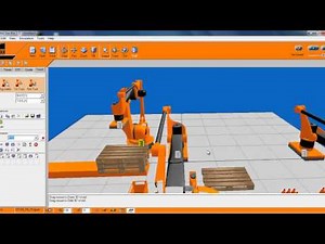 Simulacion KUKA Sim Pro Ejemplo2