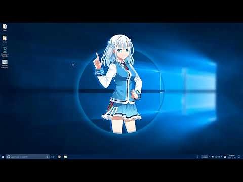 [ Tutorial PC ] Tema de Windows 10 - Anime - Mascota japon - Madobe Touko Con Voces