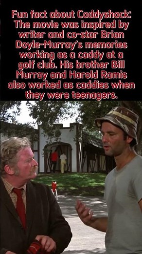 Fun Fact About Caddyshack (1980) #shorts #movietrivia