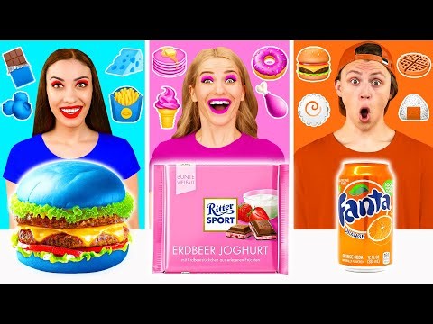 Food of The Same Colors Challenge | Prank Wars by Fun Fun Challenge
