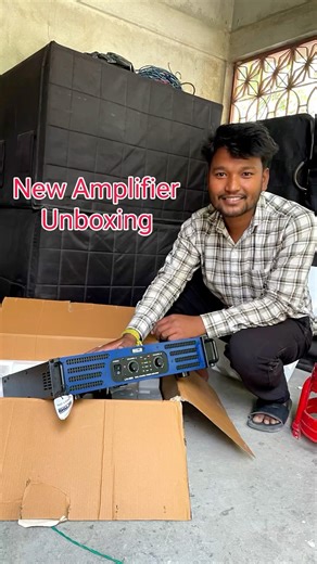 Ahuja lxa 2000 amplifier Unboxing #dj #shorts