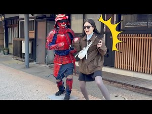 #50 SAMURAI MANNEQUIN PRANK in JAPAN｜Asakusa
