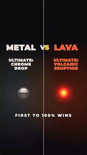 Metal vs Lava ⚔️🌋 INSANE CLUTCH END!