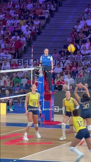 Brazil 🇧🇷 vs Italy 🇮🇹 Final Rally 🤯🏐 | VNL 2025