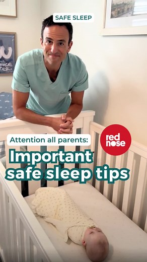 It’s Red Nose Day TODAY 🔴 Safe sleep saves little lives. Here are my safe sleep tips: 💛A cot, bassinet or co-sleeper that meets Australian standards 💛Firm, flat mattress 💛No toys or bumpers in the cot 💛Baby dressed appropriately for the ambient room temperature 💛A snug swaddle 💛If your baby is showing signs of rolling they will need to sleep unswaddled in an appropriate sleep sack 💛Place baby to sleep on their back 💛Place baby at the bottom of the cot 💛And if you are choosing to use a