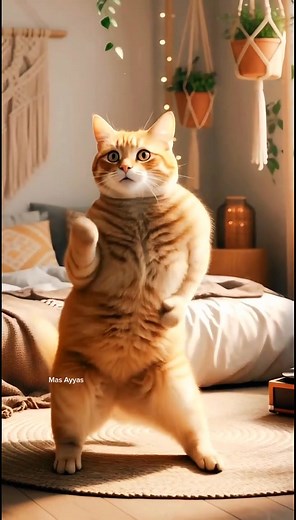 Dancing animals, especially dancing cats, are the funniest thing ever! 😹💃 The way they jump, wiggle, and tap their little paws like they’re hitting the beat is just priceless. Cats acting like they’re in their own music video? Absolute comedy gold. You can’t watch it without laughing! They’ve got attitude, rhythm, and zero shame — true entertainers! #dancingcat #funnyanimals #catdance #catvibes #petfunny #animaldance #cutecats #catlover #petvideos #catmoments | Mas Ayyas