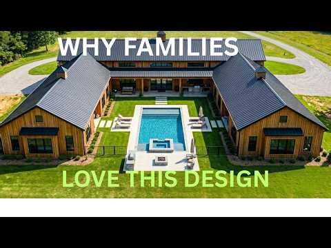 Why Big Families Are Switching to This U Shaped Home Design