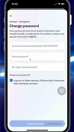 HOW TO RESET INSTAGRAM PASSWORD