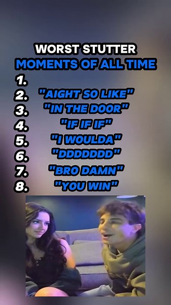 WORST STUTTER MOMENTS OF ALL TIME 😭🙏 #top5 #stutter #stuttering #fyp ##viral
