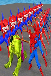 385K views · 5K reactions | Spider Man Challenges Rescue Hulk From Avengers Venom vs Joker vs Superman vs Hulk | Learn colors learn animals name and sound | Facebook