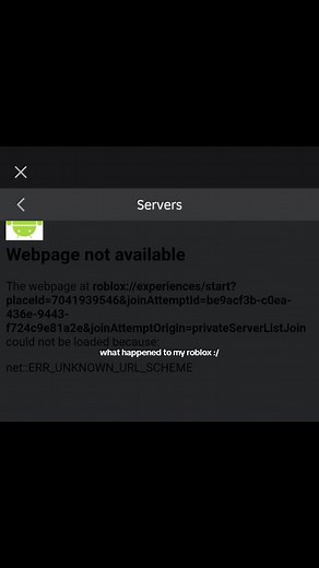 Soluciones para el error de página web no disponible en Roblox