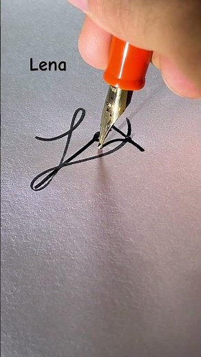 How to sign the letter L?❤️