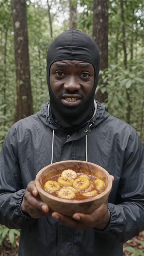 Bananas Foster in the woods