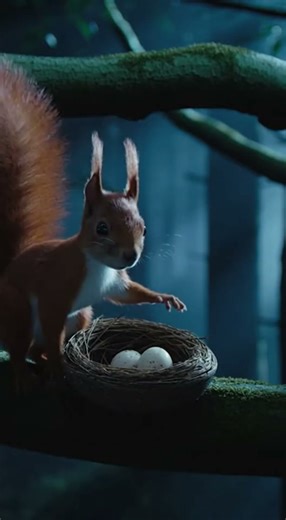 The story of the squirrel and the mouse #aigenerated #animals #animalrescue