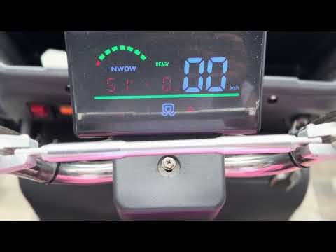 NWOW E-bike (ERVS3) said beep beep sound! because no limit of Zero km/h!