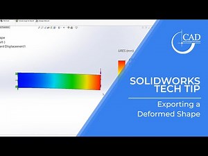 Tech Tip Tuesday: Exporting a Deformed Shape