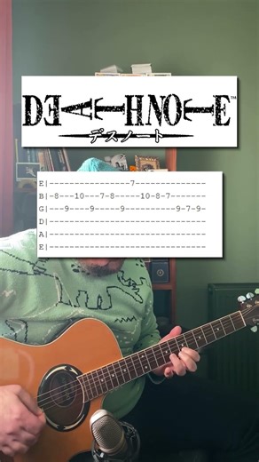 what's your name?... no particular reason #guitar #guitarcover #deathnote #lightyagami