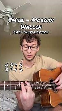 Smile - Morgan Wallen Guitar Lesson