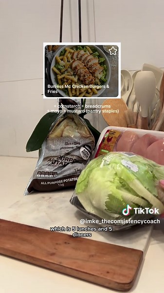 Simple Budget Meal Plan for Lunch and Dinner