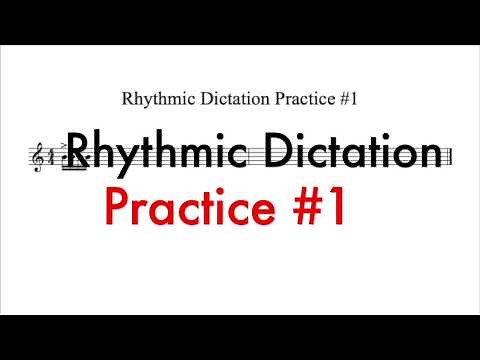 Rhythmic Dictation #1