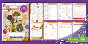 Handwriting at Home: Autumn Letter Formation Workbook