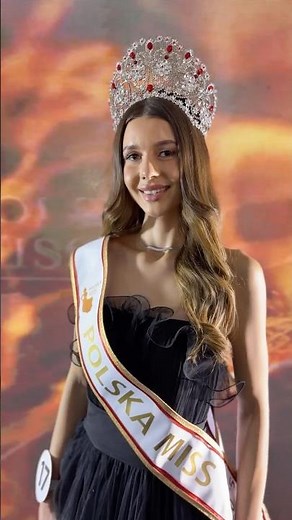 Oliwia Lepczyńska – Miss Poland 2025! 👑 | The Most Beautiful Polish Woman #Shorts