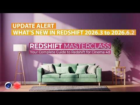 Redshift Masterclass Update #6: Redshift Live, Night Sky, Hex Tiling & More ...